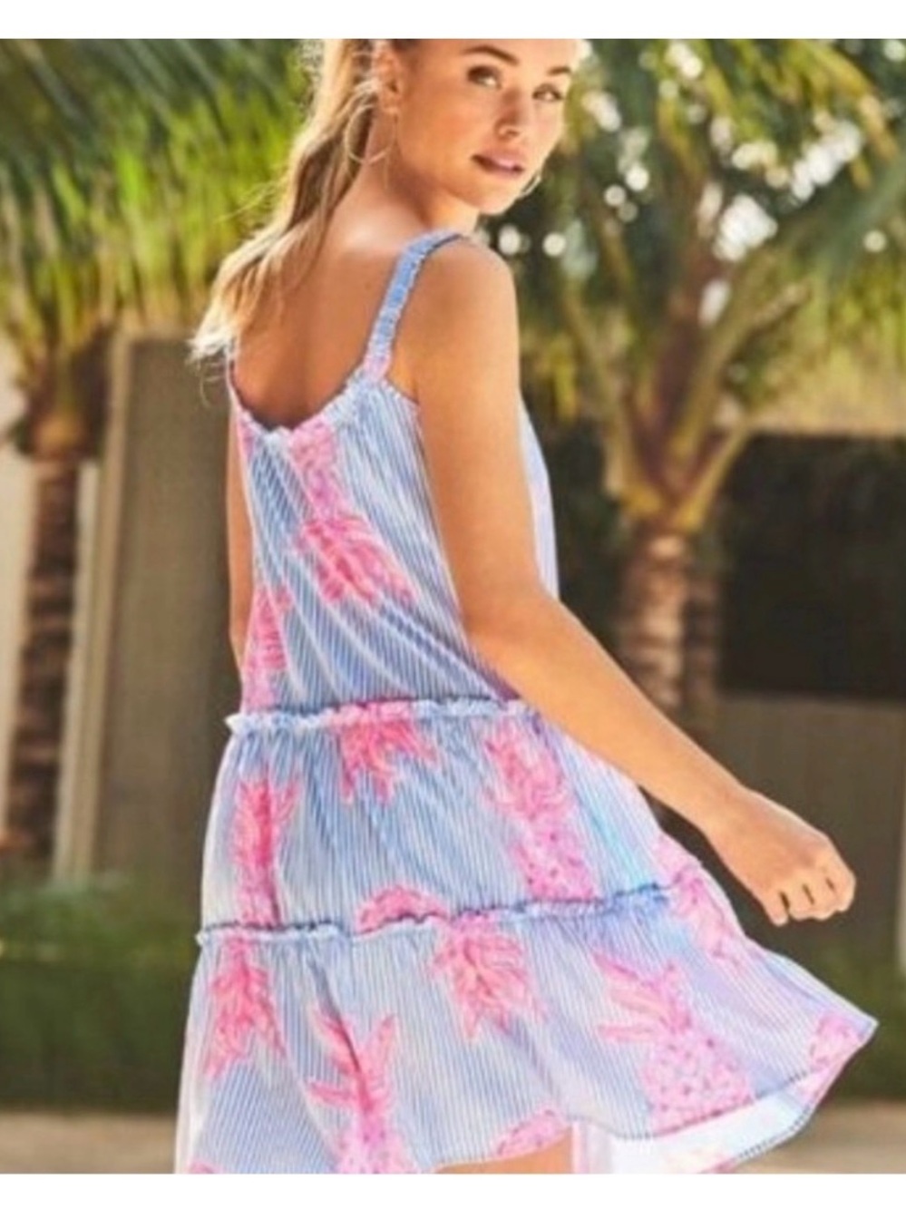Lilly Pulitzer Rum Swizzle Loro Dress